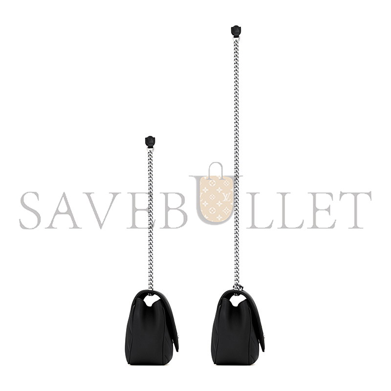 Y*L loulou small in matelassÉ lambskin 801437aae4y1000 (24*14*6cm)